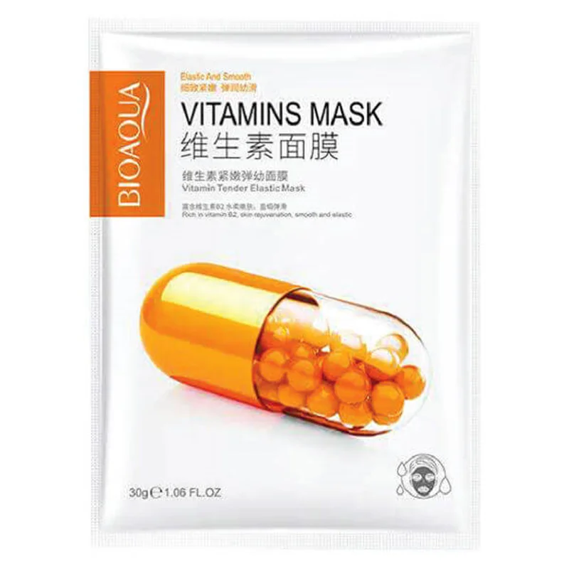 ماسک ورقه ای کپسولی بیوآکوا مولتی ویتامین - BIOAQUA
